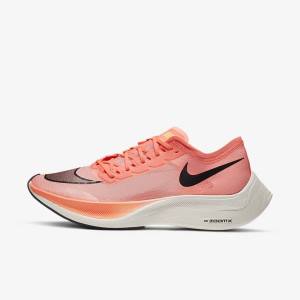 Light Mango / Black / Blue Men's Nike ZoomX Vaporfly NEXT% Road Racing Running Shoes | NK941QCS