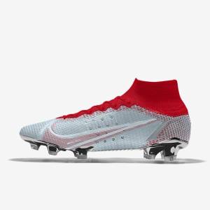 Multicolor Men's Nike Mercurial Superfly 8 Elite By You Custom Football Shoes | NK624VQJ