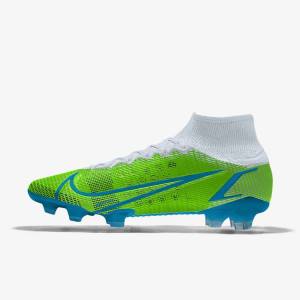 Multicolor Women's Nike Mercurial Superfly 8 Elite By You Custom Football Shoes | NK054ZQL