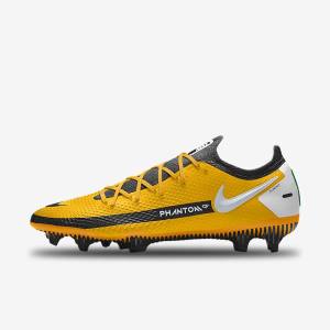 Multicolor Women's Nike Phantom GT Elite By You Custom Firm Ground Football Shoes | NK485YUO