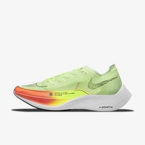 Orange / Black Men's Nike ZoomX Vaporfly Next% 2 Road Racing Running Shoes | NK140JKL