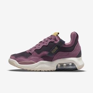 Purple / Gold Women's Nike Jordan MA2 Sneakers | NK503LBZ