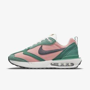 Red Pink / White / Grey Women's Nike Air Max Dawn Sneakers | NK357XNU