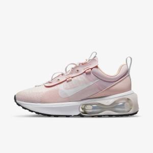 Rose / Platinum / Pink / White Women's Nike Air Max 2021 Sneakers | NK826BDL