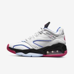 White / Blue / Black / Pink Men's Nike Jordan Point Lane Sneakers | NK390FWH