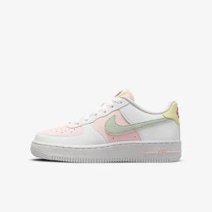 White Kids' Nike Air Force 1 Impact Older Sneakers | NK028FBP