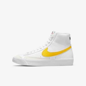 White Kids' Nike Blazer Mid 77 Older Sneakers | NK978AQO