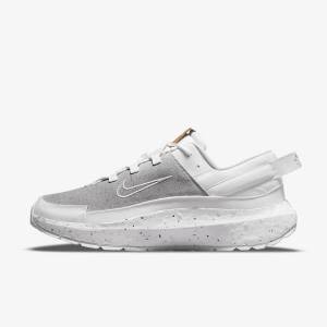 White Men's Nike Crater Remixa Sneakers | NK304SXR