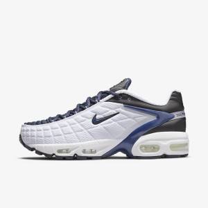 White / Navy / Black / Navy Men's Nike Air Max Tailwind V SP Sneakers | NK146HVK