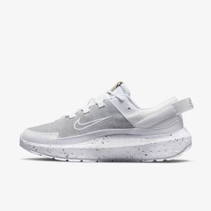 White Women's Nike Crater Remixa Sneakers | NK905EFR